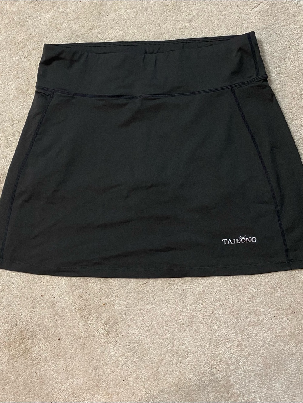 Tailong Black Active Skort - Performance Women’s Skirt